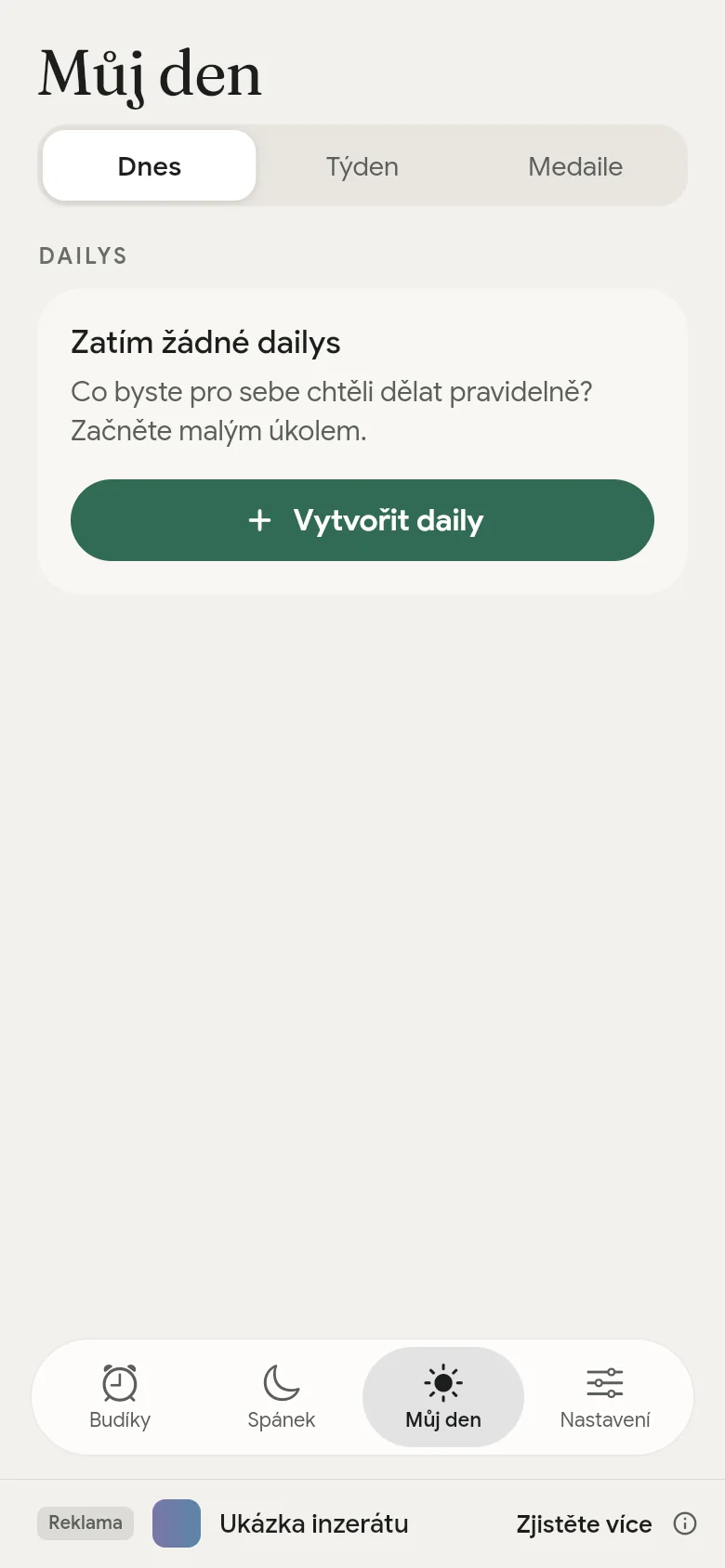 Můj den