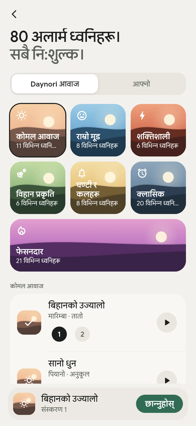 एपको ध्वनि पुस्तकालय, यसका सात शेल्फसहित।